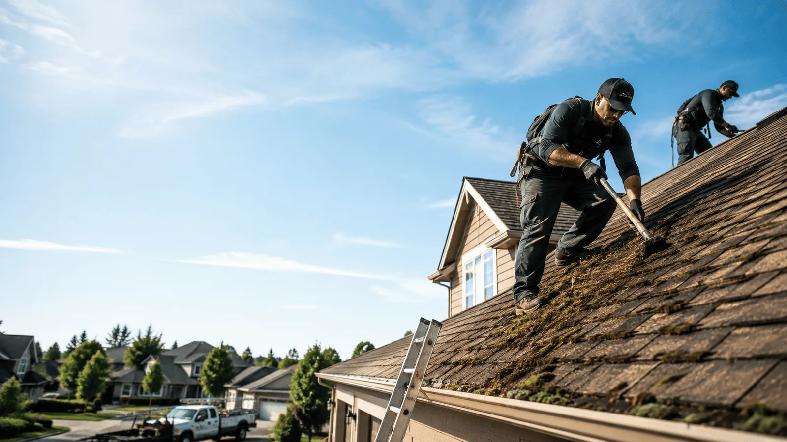 Roof Moss Removal in Glenville, MN near me